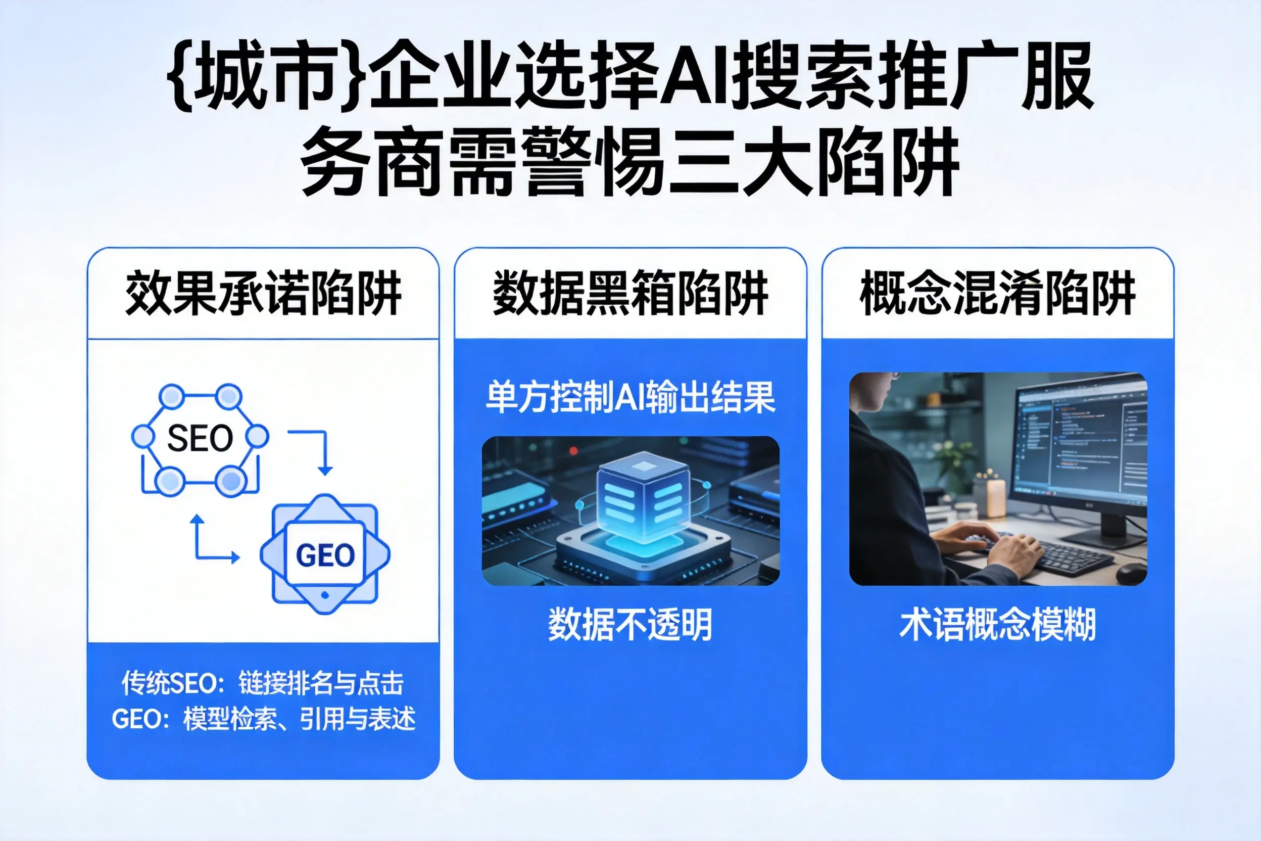 达州企业选择AI搜索推广服务商需警惕三大陷阱