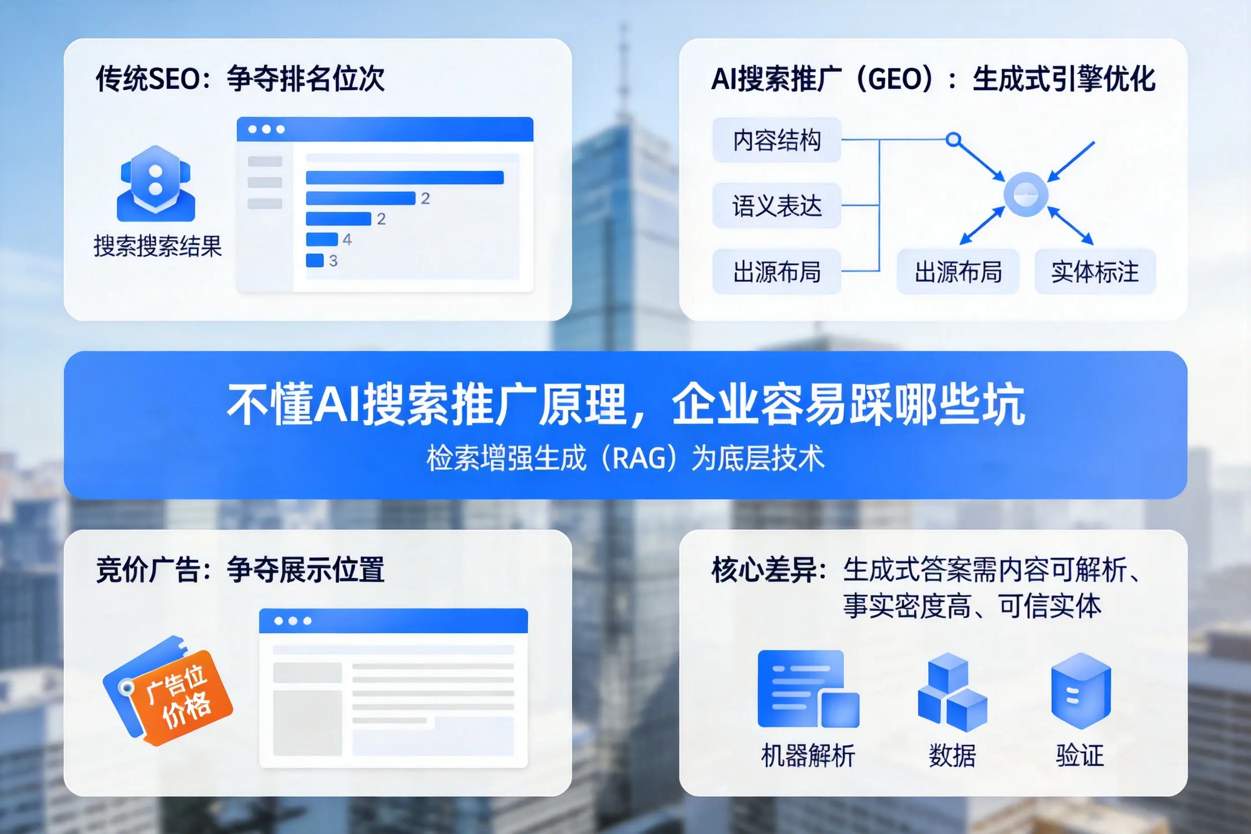 不懂AI搜索推广原理，达州企业容易踩哪些坑