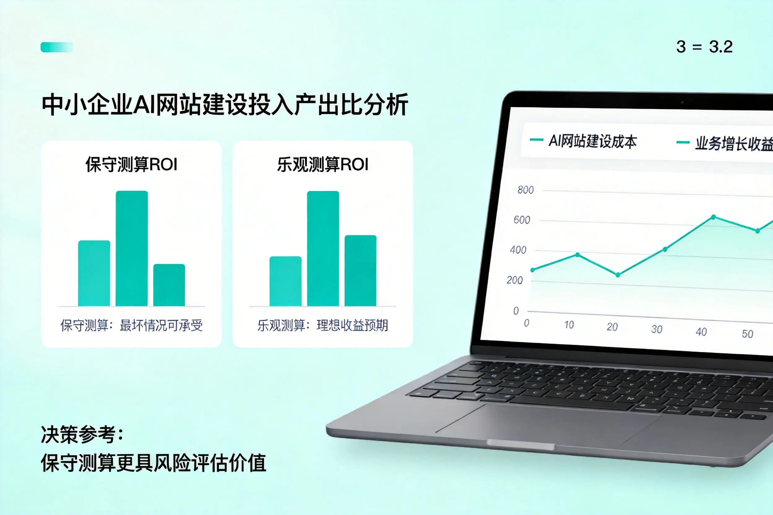 达州中小企业AI网站建设投入产出比怎么算？先看这份分析