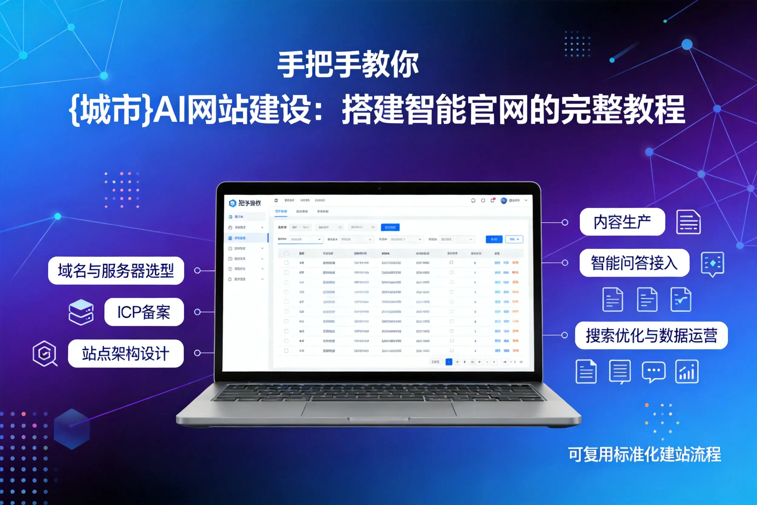 手把手教你达州AI网站建设：搭建智能官网的完整教程