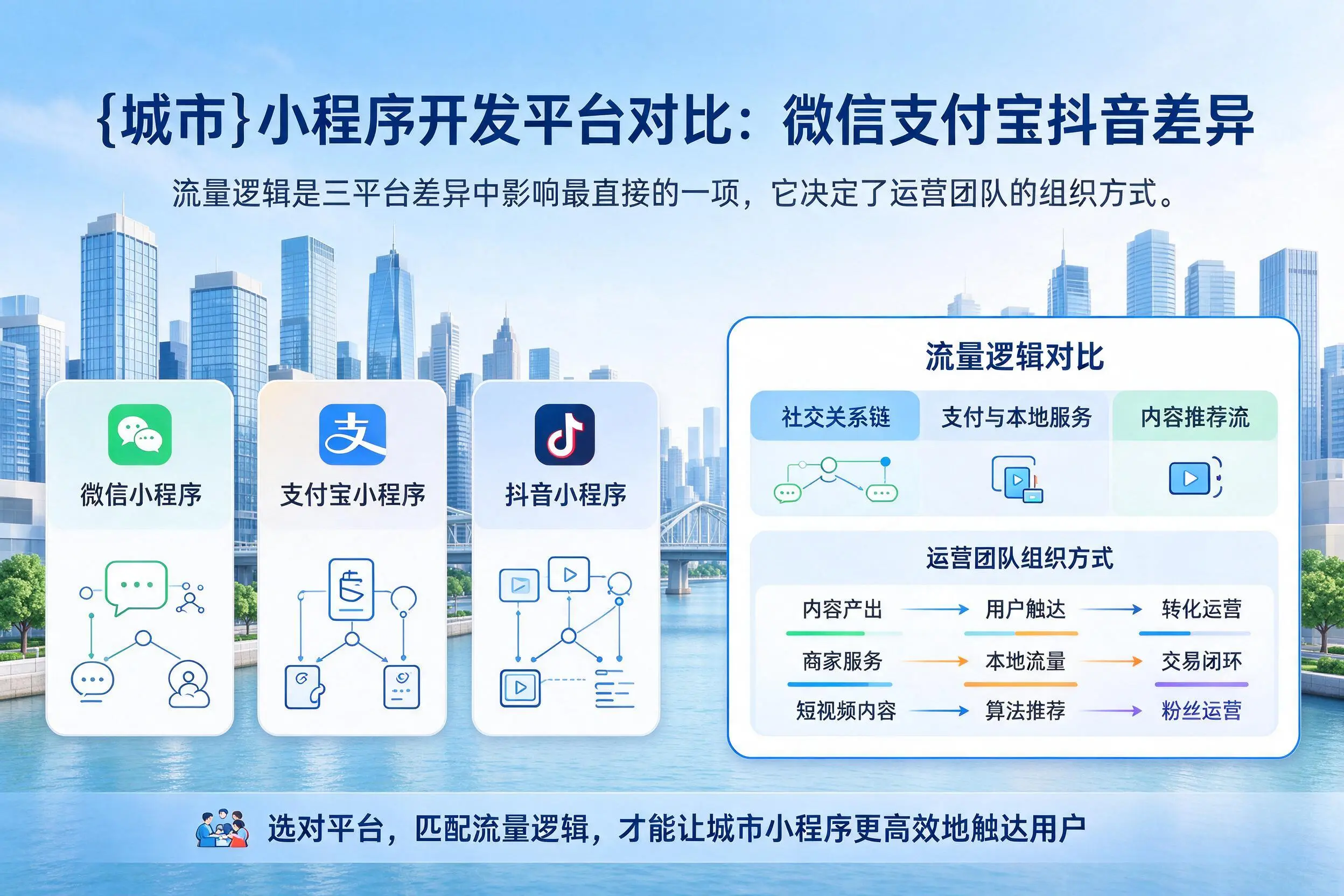 达州小程序开发平台对比：微信支付宝抖音差异