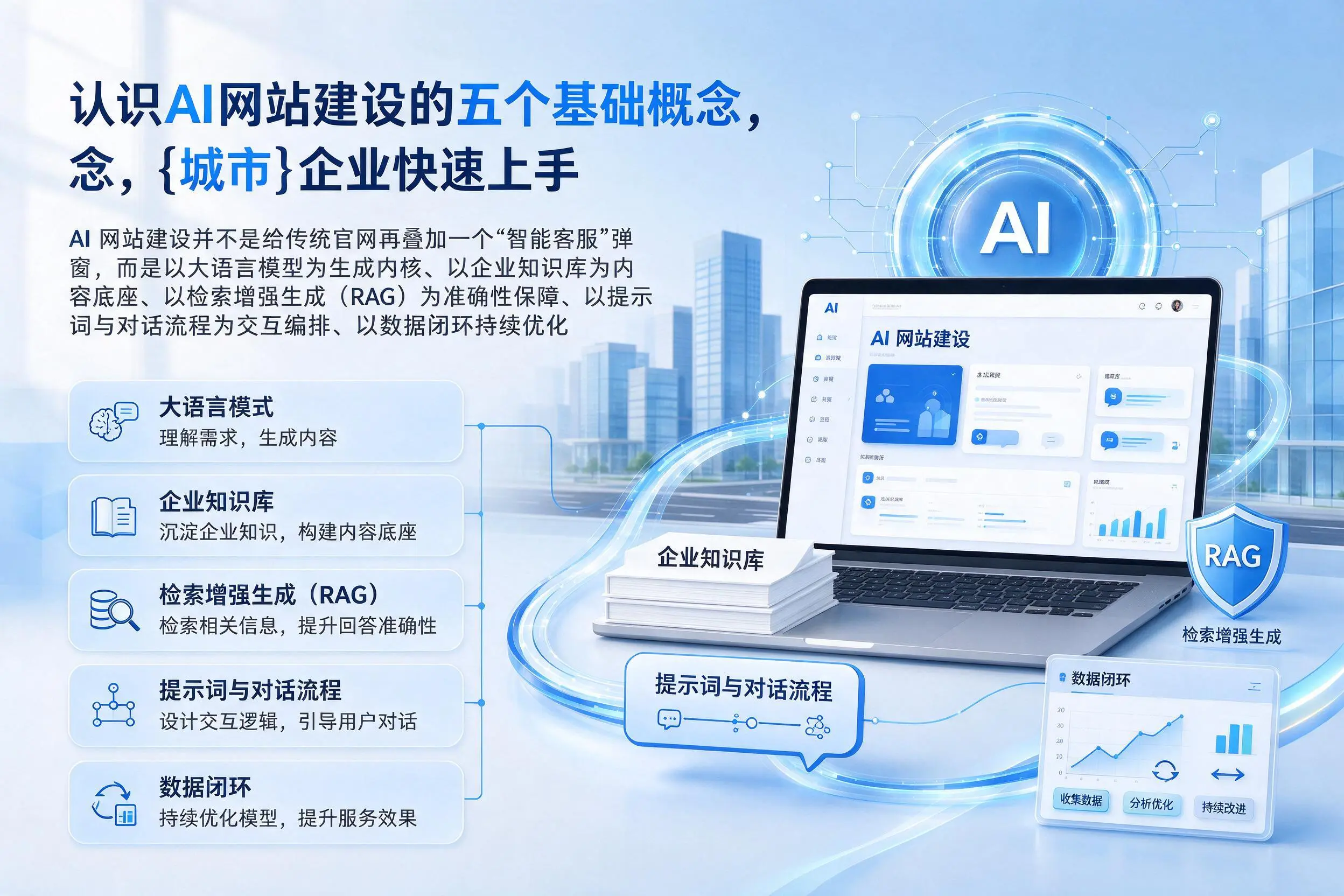 认识AI网站建设的五个基础概念，达州企业快速上手