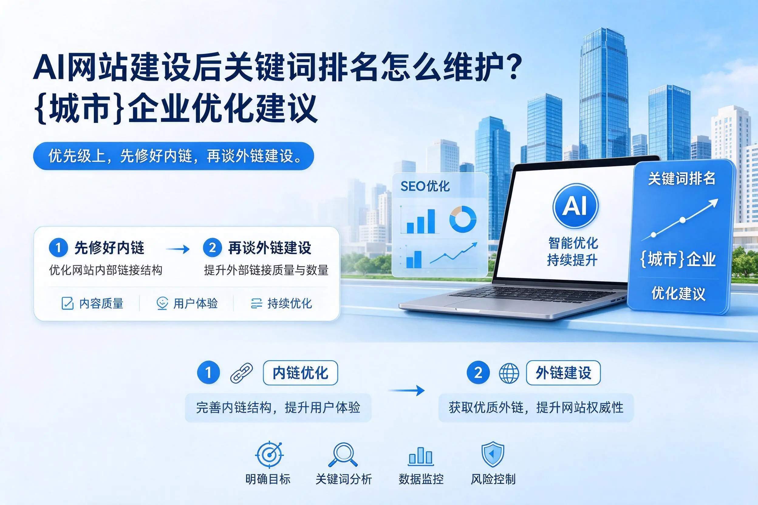 AI网站建设后关键词排名怎么维护？达州企业优化建议