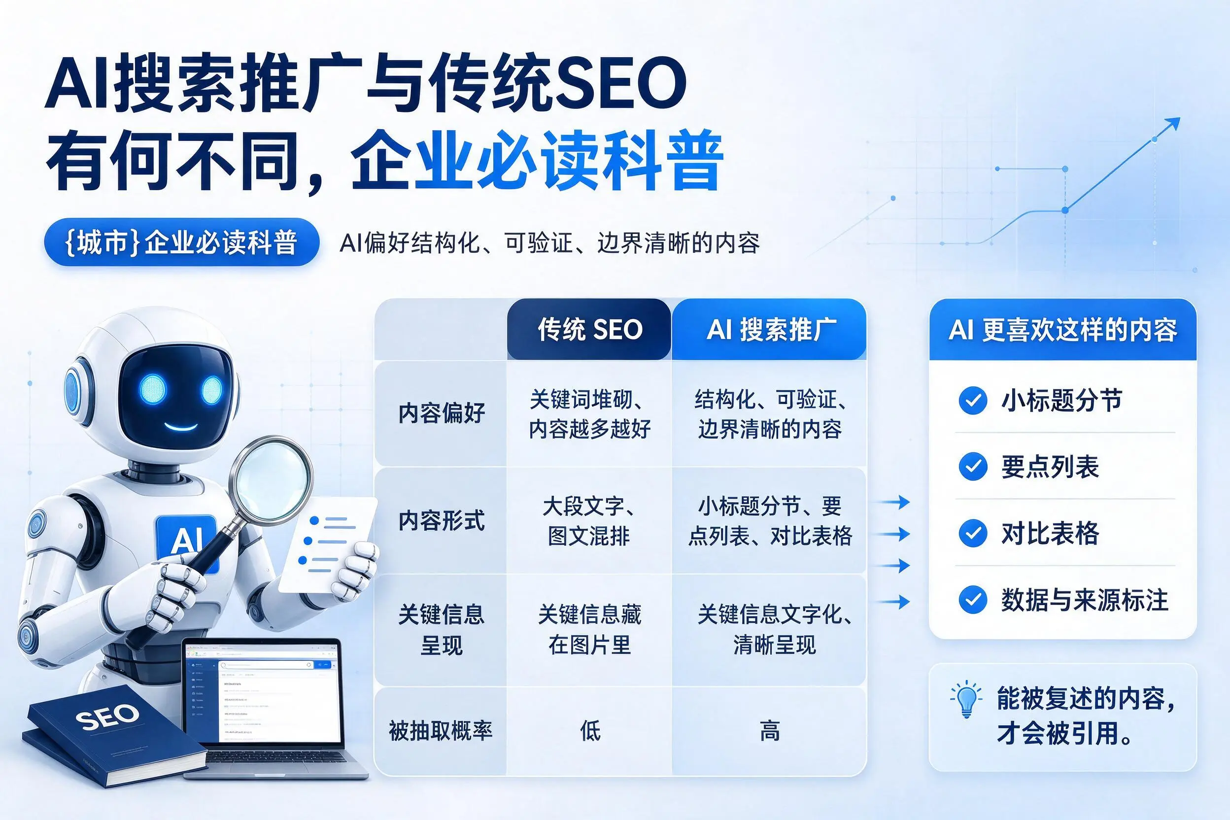 AI搜索推广与传统SEO有何不同,达州企业必读科普